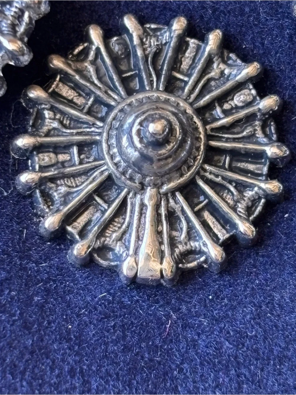Vintage Pratt & Whitney Sterling Silver  